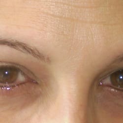 Transitions Cosmetic Tatooing - Eyeliner just finished with aftercare applied.