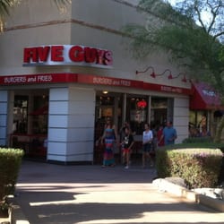 Five Guys - I think In and Out is better then this and the peanuts is so so...