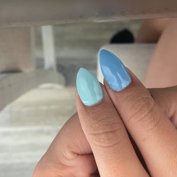 VIP Nails & Spa - two different size thumb nails:))) one razor sharp shark tooth and one super thick almond nail!! - Nail Salons Near Me - Wildwood, Florida VIP Nails & Spa - two different size thumb nails:))) one razor sharp shark tooth and one super thick almond nail!! - Nail Salons Near Me - Wildwood, Florida