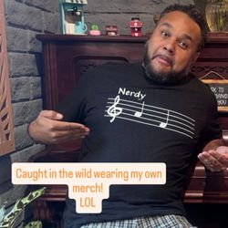 Alex Taite - You can get this shirt in bass clef too!