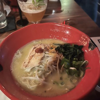 JINYA Ramen Bar - Reston - This was the spicy Jinya Chicken Ramen - Tapas/Small Plates Near Me - Reston, Virginia JINYA Ramen Bar - Reston - This was the spicy Jinya Chicken Ramen - Tapas/Small Plates Near Me - Reston, Virginia