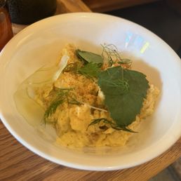 Deviled egg Sifra potato salad