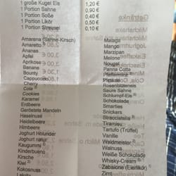 Via Roma - Eiskarte