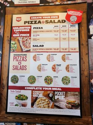 Menu photo 3 MOD Pizza San Jose, CA