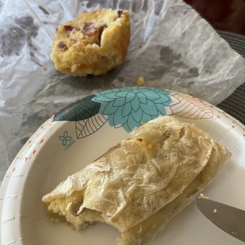 Copper Cup Coffee - Sausage and egg burrito. - Coffee & Tea Near Me - Lititz, Pennsylvania