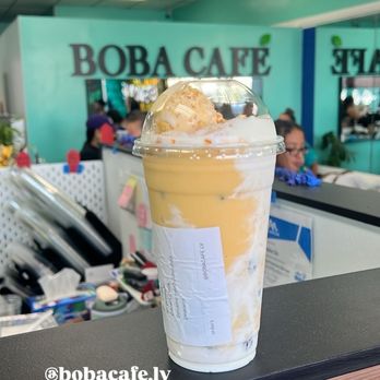 Boba Cafe - Mango sticky - Juice Bars & Smoothies Near Me - Las Vegas, Nevada Boba Cafe - Mango sticky - Juice Bars & Smoothies Near Me - Las Vegas, Nevada