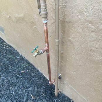 Herk's Plumbing - My new hose bibs with copper lines - Plumbing Near Me - Modesto, California Herk's Plumbing - My new hose bibs with copper lines - Plumbing Near Me - Modesto, California