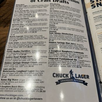 Chuck Lager America's Tavern - Bars Near Me - Wesley Chapel, Florida