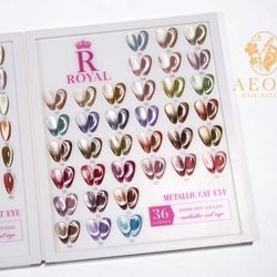 Aeon Nails Salon - New color - cateye matalic
