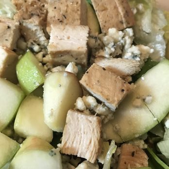 Wendy's - Hubby's Apple Pecan Chicken Salad close up before mixed - Burgers Near Me - Sicklerville, New Jersey Wendy's - Hubby's Apple Pecan Chicken Salad close up before mixed - Burgers Near Me - Sicklerville, New Jersey