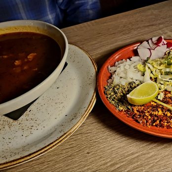 Mole Mexican Kitchen - Pozole Rojo is delicious! - Mexican Near Me - Sedona, Arizona