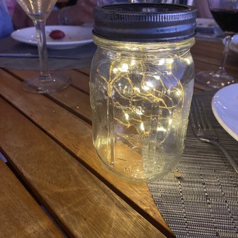 Zozo's - A cleaver light at the table - Seafood Near Me - St John, Virgin Islands