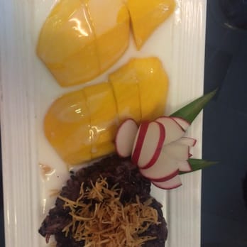 Thai Spice - Sticky rice with mango!!!! So good - Thai Near Me - Corpus Christi, Texas Thai Spice - Sticky rice with mango!!!! So good - Thai Near Me - Corpus Christi, Texas