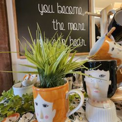 Cockrell Mercantile - Cute kitschy cups and spoons