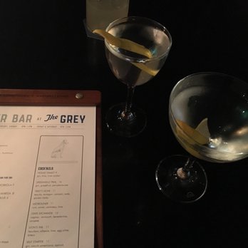 The Grey - The Speedwells Trial and the Vesper martini - New American Near Me - Savannah, Georgia The Grey - The Speedwells Trial and the Vesper martini - New American Near Me - Savannah, Georgia