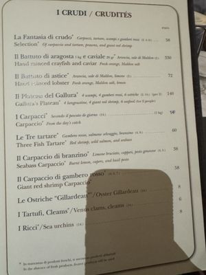 Menu photo 3 Gallura Rome, RM