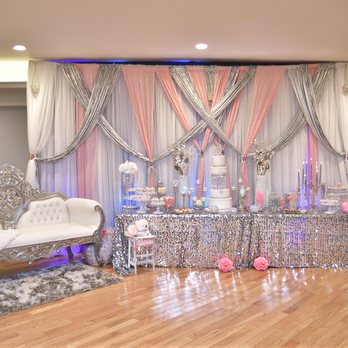 Creative Impressions - White and silver chaise lounge available for rent - Party Equipment Rentals Near Me - Brooklyn, New York