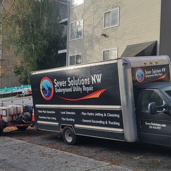 Sewer Solutions NW - The Sewer Solutions team at work on a project in North Seattle. - Plumbing Near Me Sewer Solutions NW - The Sewer Solutions team at work on a project in North Seattle. - Plumbing Near Me