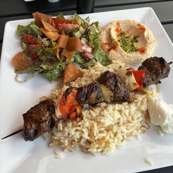 Time Out Cuisine - Lunch special beef kabab - Mediterranean Near Me - Playa Del Rey, California