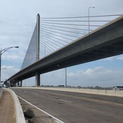 Veterans Glass City Skyway bridge - cabley...
