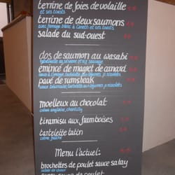 L'Actuel - La carte est susceptible de changer régulièrement.