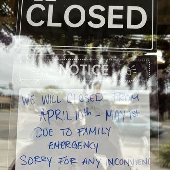 Tigon - Temporarily closed sign. - Vietnamese Near Me - El Cerrito, California Tigon - Temporarily closed sign. - Vietnamese Near Me - El Cerrito, California
