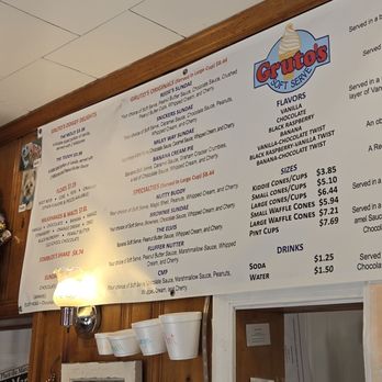 Gruto's Soft Serve - Ice Cream & Frozen Yogurt Near Me - Purcellville, Virginia