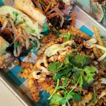 Saigon Hustle - Banh mi w/fries - Vietnamese Near Me - Katy, Texas