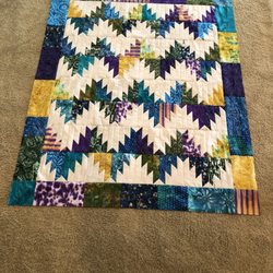 Cinnamon's Quilt Shoppe - Batik fabrics.