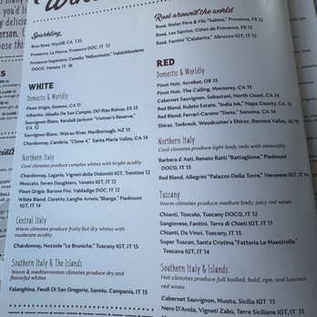 Mia's Italian Kitchen - White and red wine menu - Pizza Near Me - Alexandria, Virginia Mia's Italian Kitchen - White and red wine menu - Pizza Near Me - Alexandria, Virginia