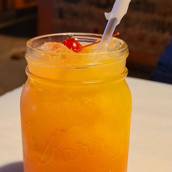 Angry Crab Shack - Hurricane (Bacardi Rum, Bacardi Spiced Rum, oj, pina agua fresca, passionfruit guava syrup) - Cajun/Creole Near Me - Goodyear, Arizona
