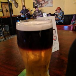Excellent Black and Tan and live music!