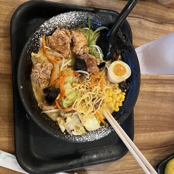 Ramen Hakata - Vegetable Ramen with chicken - Ramen Near Me - Addison, Texas Ramen Hakata - Vegetable Ramen with chicken - Ramen Near Me - Addison, Texas
