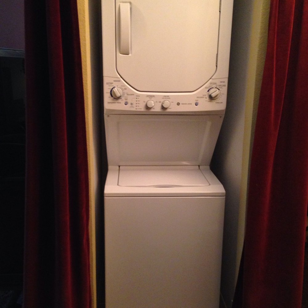 Aztec Appliance - My tiny laundry closet with the new laundry unit! - Appliances Near Me - San Diego, California