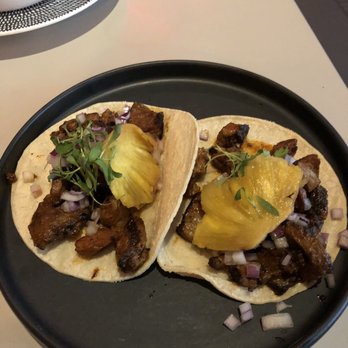 Austin Taco Project - Tacos al Pastor with pineapple - Tapas/Small Plates Near Me - Austin, Texas