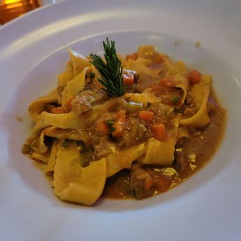 Cafe Sapori - Parpadelle osso bucco - Italian Near Me - West Palm Beach, Florida