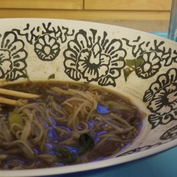 Thailicious - Sorry for the lame pic. The beef thai boat noodle was so good I clobbered it without realizing I wanted to do a review! - Thai Near Me - Artesia, California