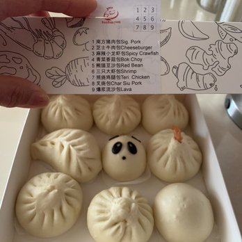 BunBao - Love how they have a numbered system to help you identify the bao's - Food Delivery Services Near Me - Fremont, California BunBao - Love how they have a numbered system to help you identify the bao's - Food Delivery Services Near Me - Fremont, California