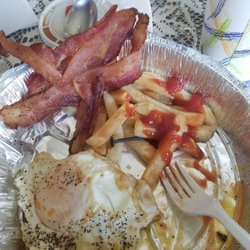 I got some breakfast ordered and as i was eating i found a screw within my French fries, they told me idk what u want us to do
