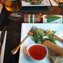 Lychees-Ayr - Festive veggie spring rolls