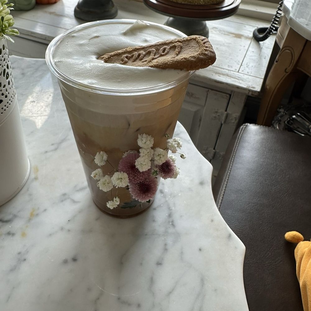 Cookie butter latte Cookie butter latte