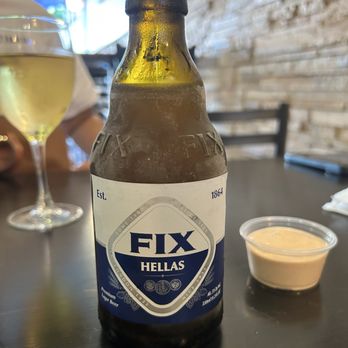 Petra Greek - Fix Hellas Lager - Greek Near Me - Sacramento, California