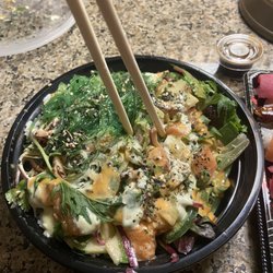 Poke Salad - Make your own poke bowl