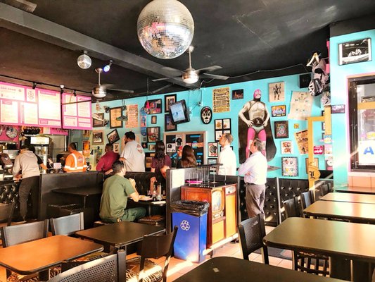Photo of Lucha Libre Gourmet Taco Shop - San Diego, CA, US. Interior