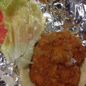 Cook Out - Spicy chicken sandwich. It was full of flavor - Fast Food Near Me - Augusta, Georgia