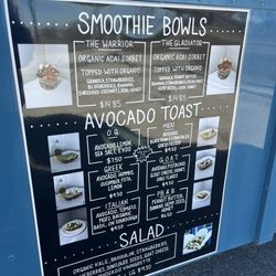 The Smoothie Truck - Menu