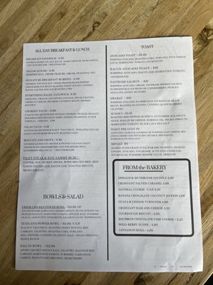 Menu photo 6 Upshot Coffee Cottleville, MO