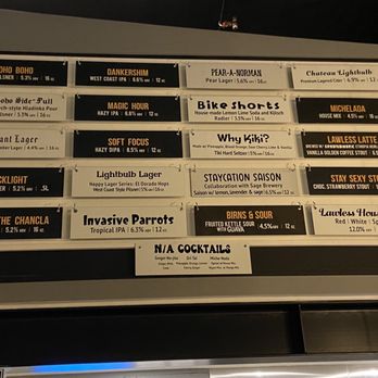 Lawless Brewing - Beer menu Feb. 2024 - Beer Bar Near Me - Los Angeles, California Lawless Brewing - Beer menu Feb. 2024 - Beer Bar Near Me - Los Angeles, California
