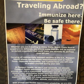 Passport Health - Travel Services Near Me - Fairlawn, Ohio