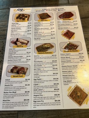 Menu photo 1 Eggmania Jersey City, NJ